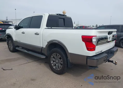 2019 Nissan Titan Platinum Reserve из США, поврежденный, VIN 1N6AA1E57KN521053